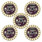 KOOKYE 5PCS Lilypad ATmega328P Wearable/E-textiles Development Board + 1PCS CP2102 USB to TTL Downloader USB to Serial Module UARTfor Arduino IDE (LilyPad5)