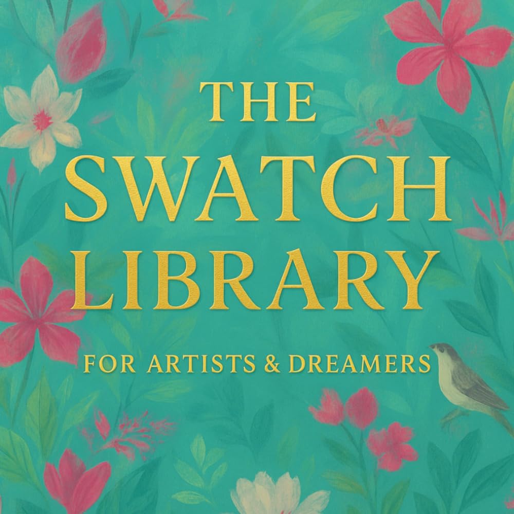 The Swatch Library- For artists & Dreamers: Colouring record log | Brand & medium book | Palette and Blend practice
