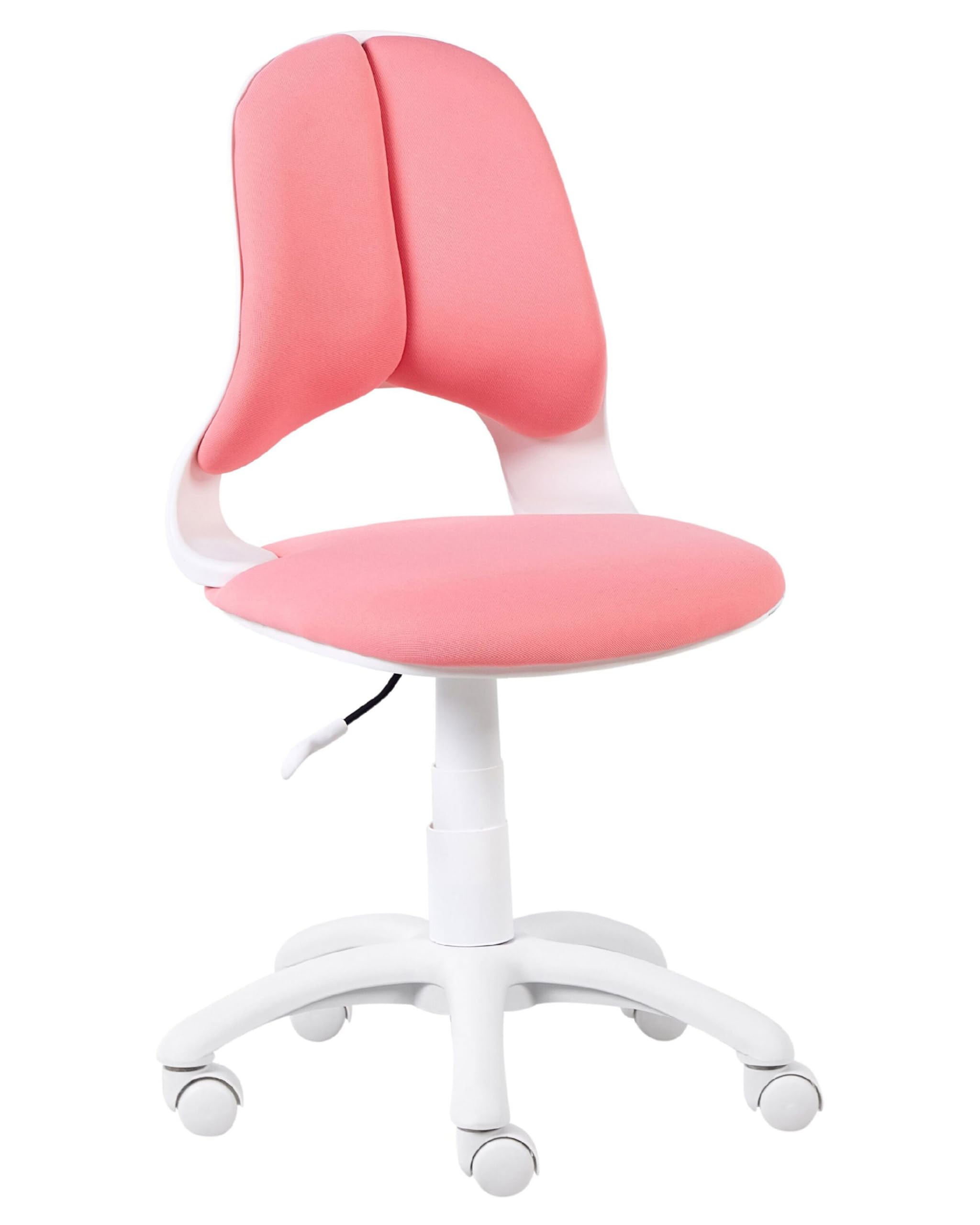 Beliani Kids Desk Chair Sivel Adjustable Height Armless Office