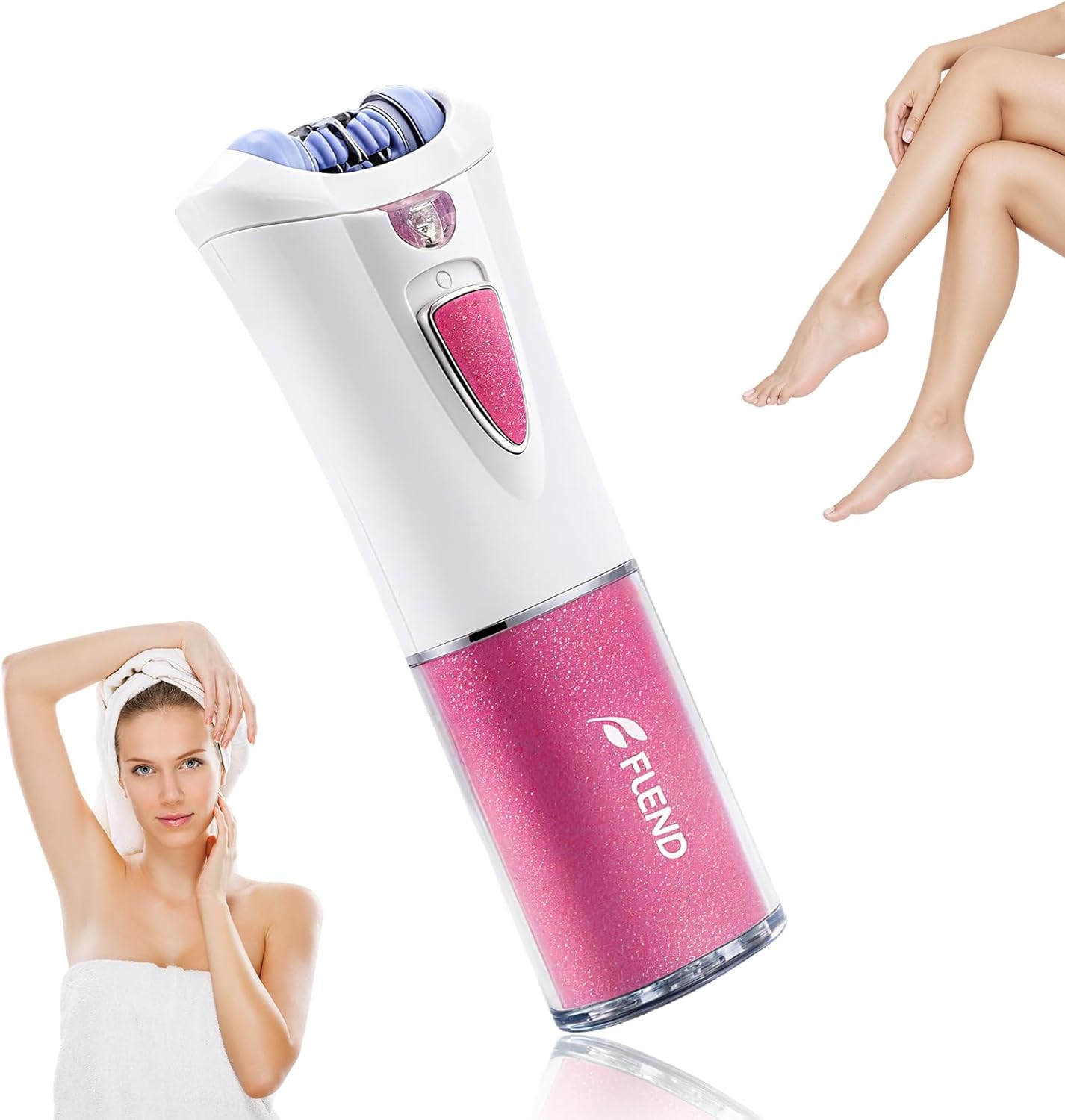 Facial Epilator for Women, Smooth Mini Lady Face Shaver with LED Light, Facial Hair Removal Device for Arm Leg Bikini Underarm Facial Epilator for Women, Smooth Mini Lady Face Shaver with LED Light, Facial Hair Removal Device for Arm Leg Bikini Underarm