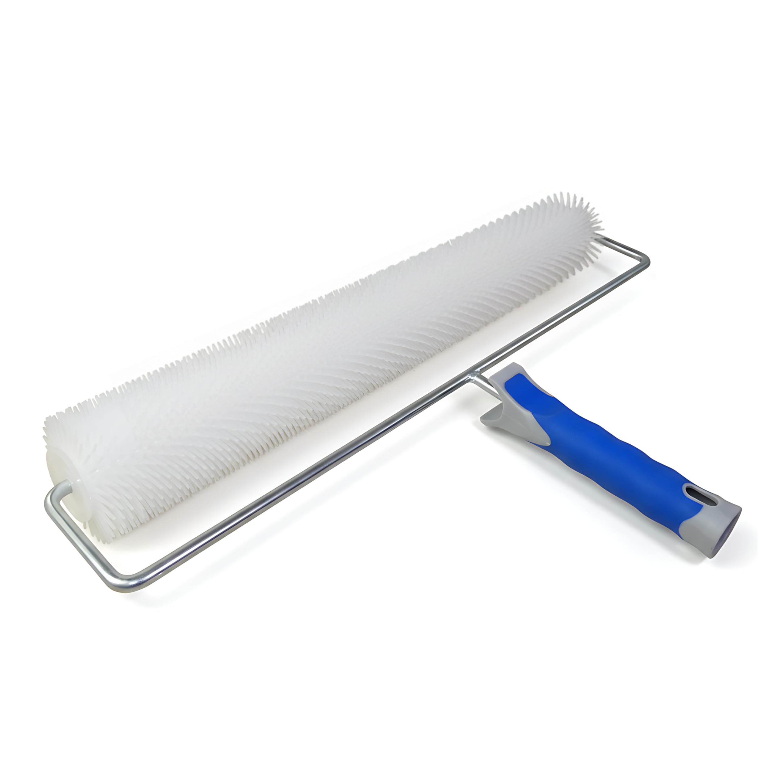 DEWEPRO® Entlüftungsroller Stachelwalze ø75mm x 500mm Breite - Handstachelwalze mit 17mm Stachellänge - Entlüfterrolle, Entlüftungswalze - Igelwalze in Profi-Qualität