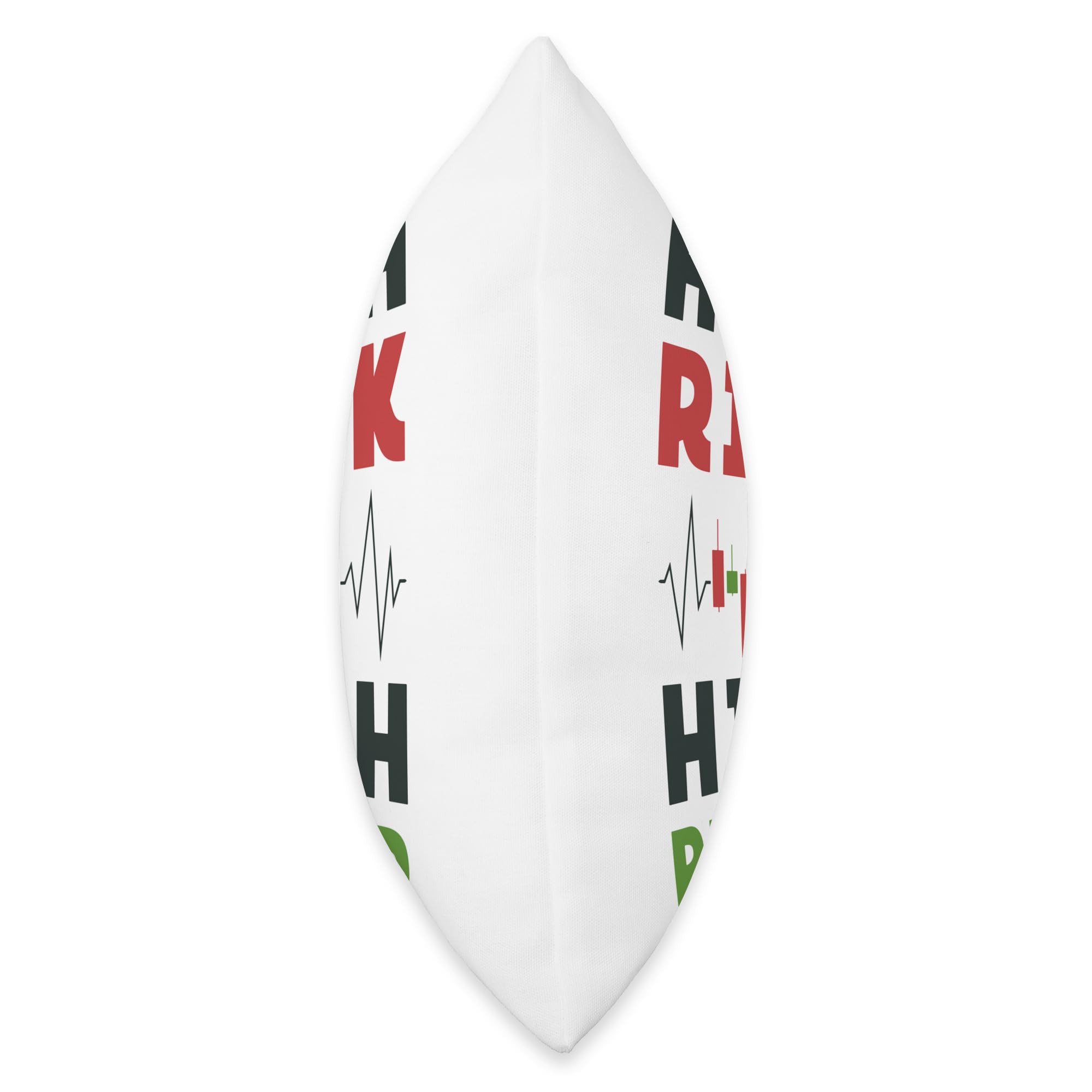 Amazon.com: High Risk High Reward - Crypto Trader Heartbeat Pulse Line  Throw Pillow : Home & Kitchen