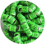 [Customized Product]Custom Pigeon Bands Pigeon Ring/Dove Ring Parrot Toys, Multicolor Pigeon Foot Ring with Word Earrin Quality Durable Bird Ring Racing Pigeon Foot Ring Training Identify Bird Tool,Gb
