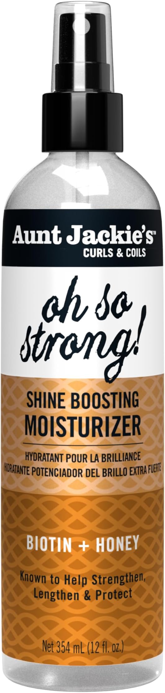 Award-Winning Braid + Twist Collection Oh So Strong Shine Boosting Moisturizer, 12 fl oz