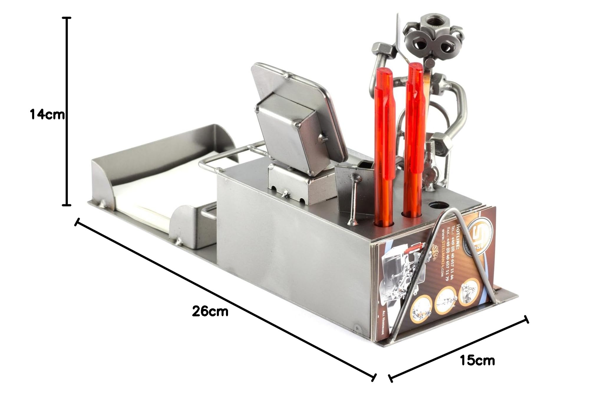 Regalo Per Papà Steelman24 I Omini Di Viti Fabbro Con Organizer