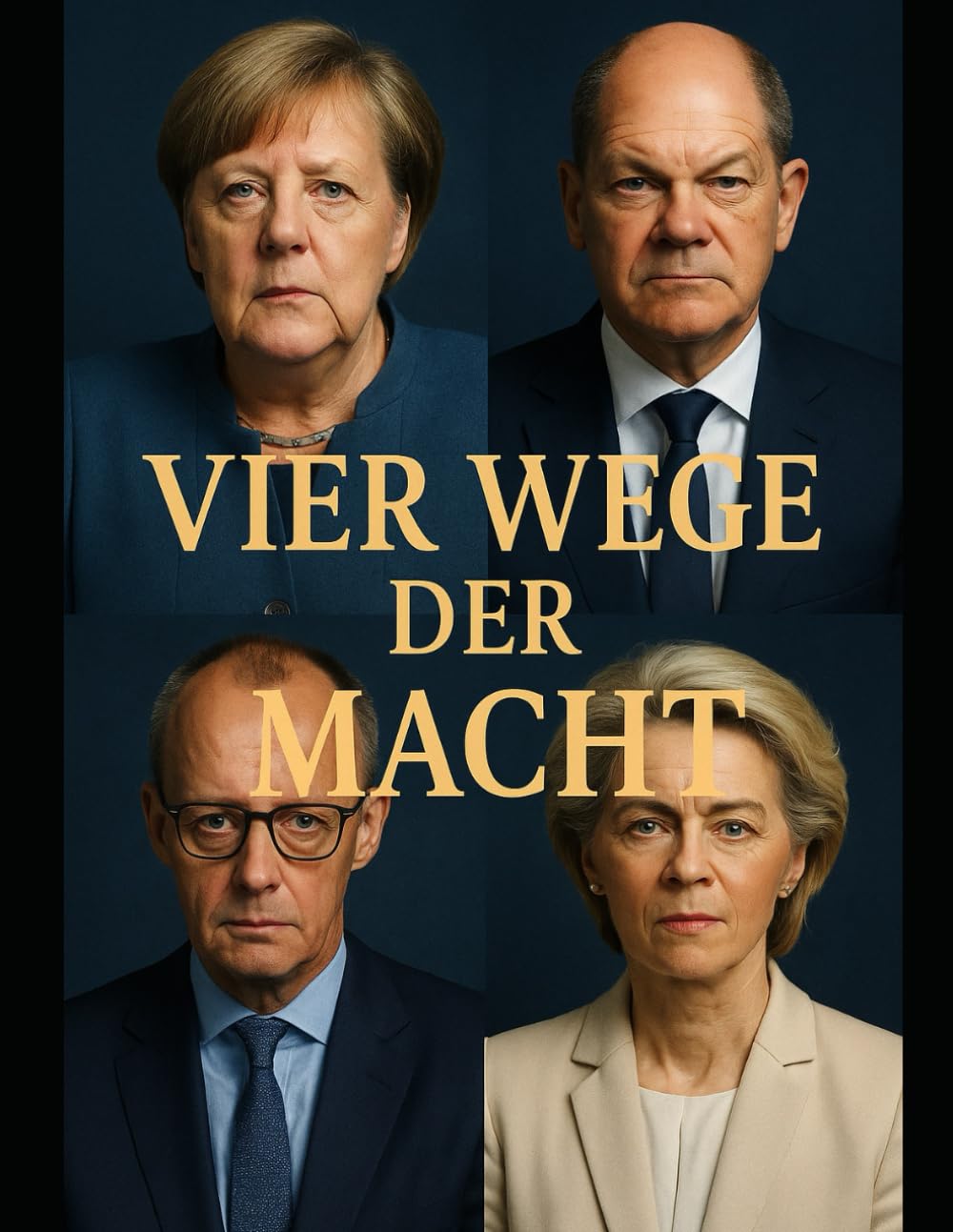 VIER WEGE DER MACHT: Ein politisches Sittengemälde zwischen Schweigen, Nebel, Kanten und Affären. (WELTKRIEG)