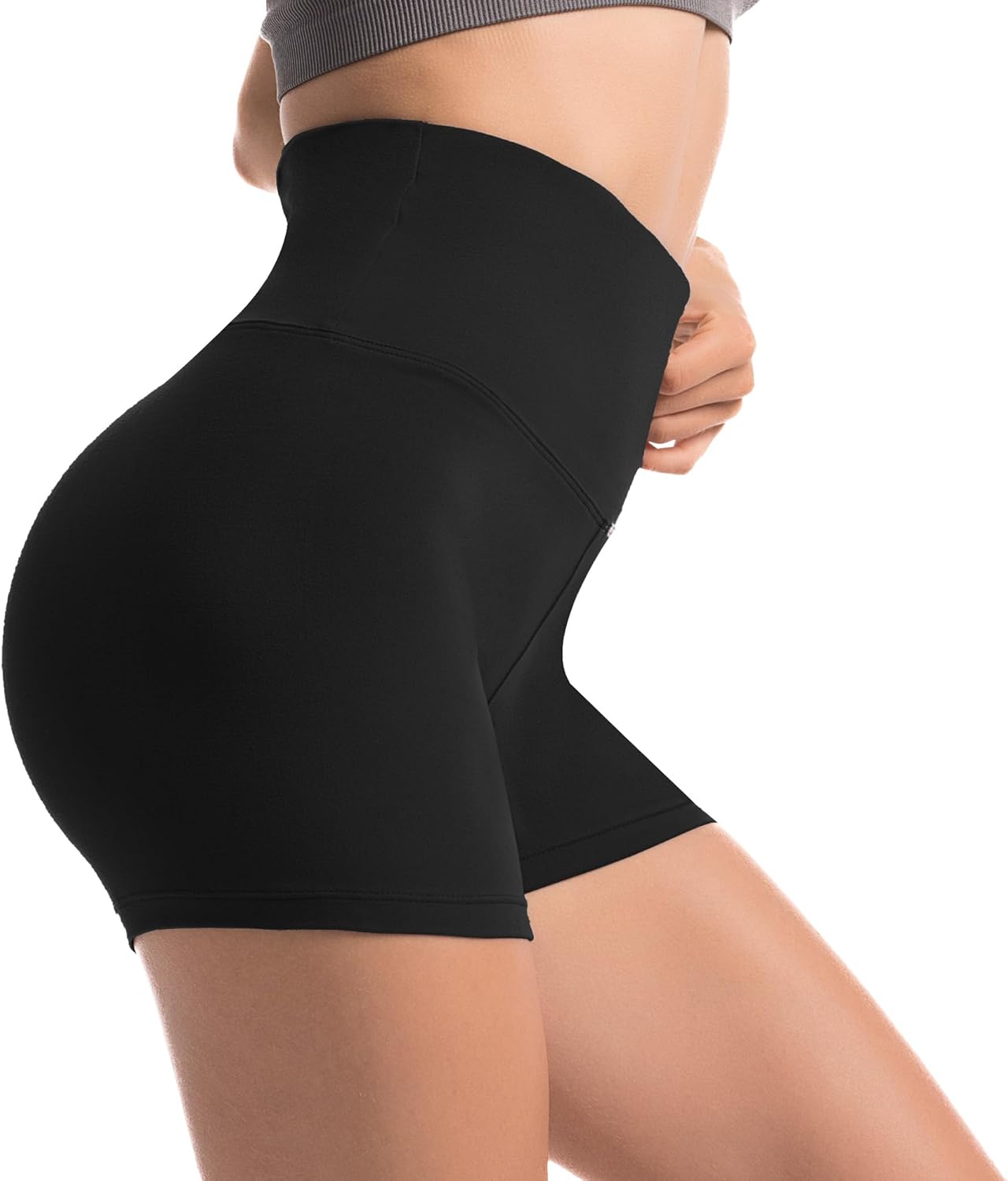 SINOPHANT 2 Pack Biker Shorts High Waisted Women Tummy Control Gym Yoga - Image 2