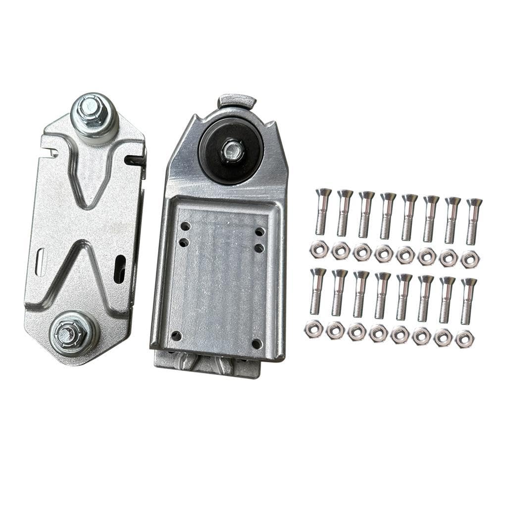 Colcolo Trucks Surfboard Skating Universal Skateboard Bridge Spring Bracket Longboard Decks Adapter, Weiß