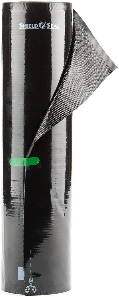 Vacuum Seal Rolls (All Black, 15" x 50')