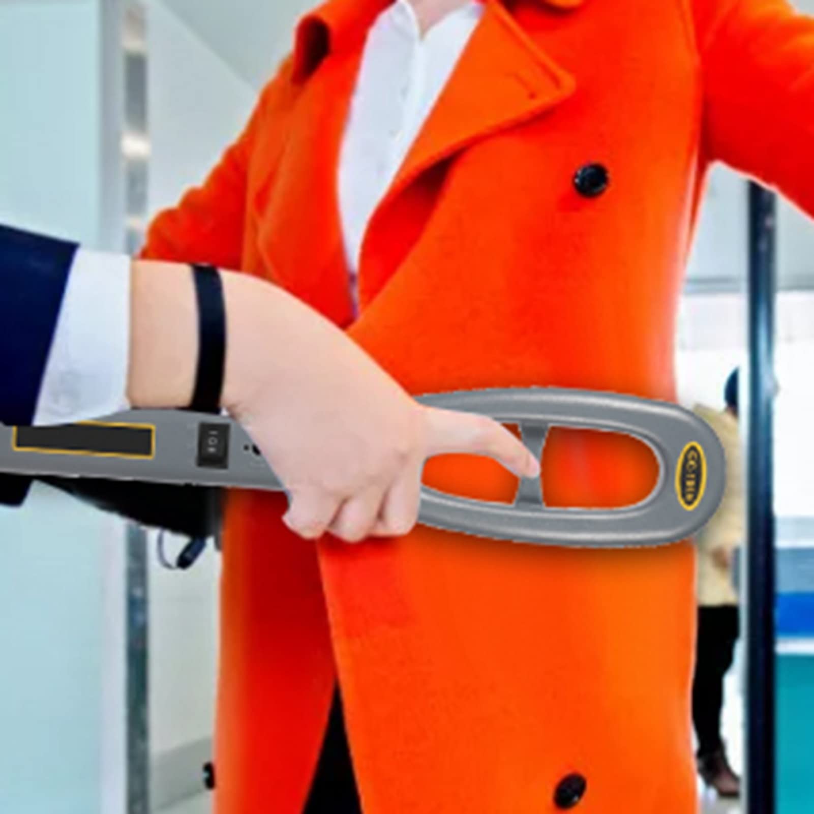 Détecteurs de Métaux, de Sécurité pour Petit Détecteur de Métaux Portable Détecteur de Scanner de Métaux de Sécurité Portable à Haute Sensibilité de Détecteur de Métaux