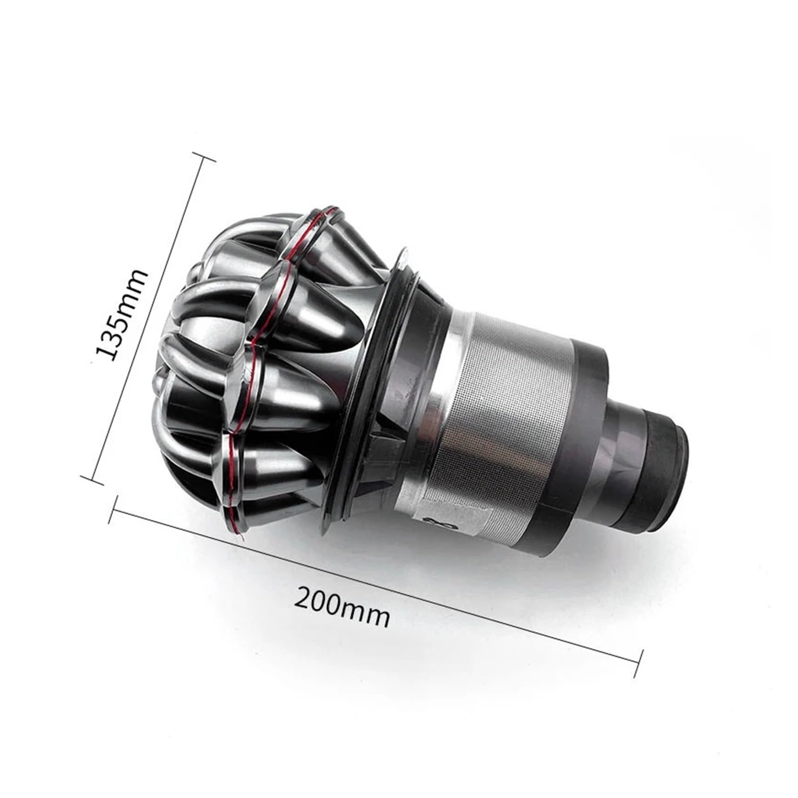 Accessori di ricambio for aspirapolvere robot, contenitore for polvere e ciclone, compatibile con Dyson, V7 V8