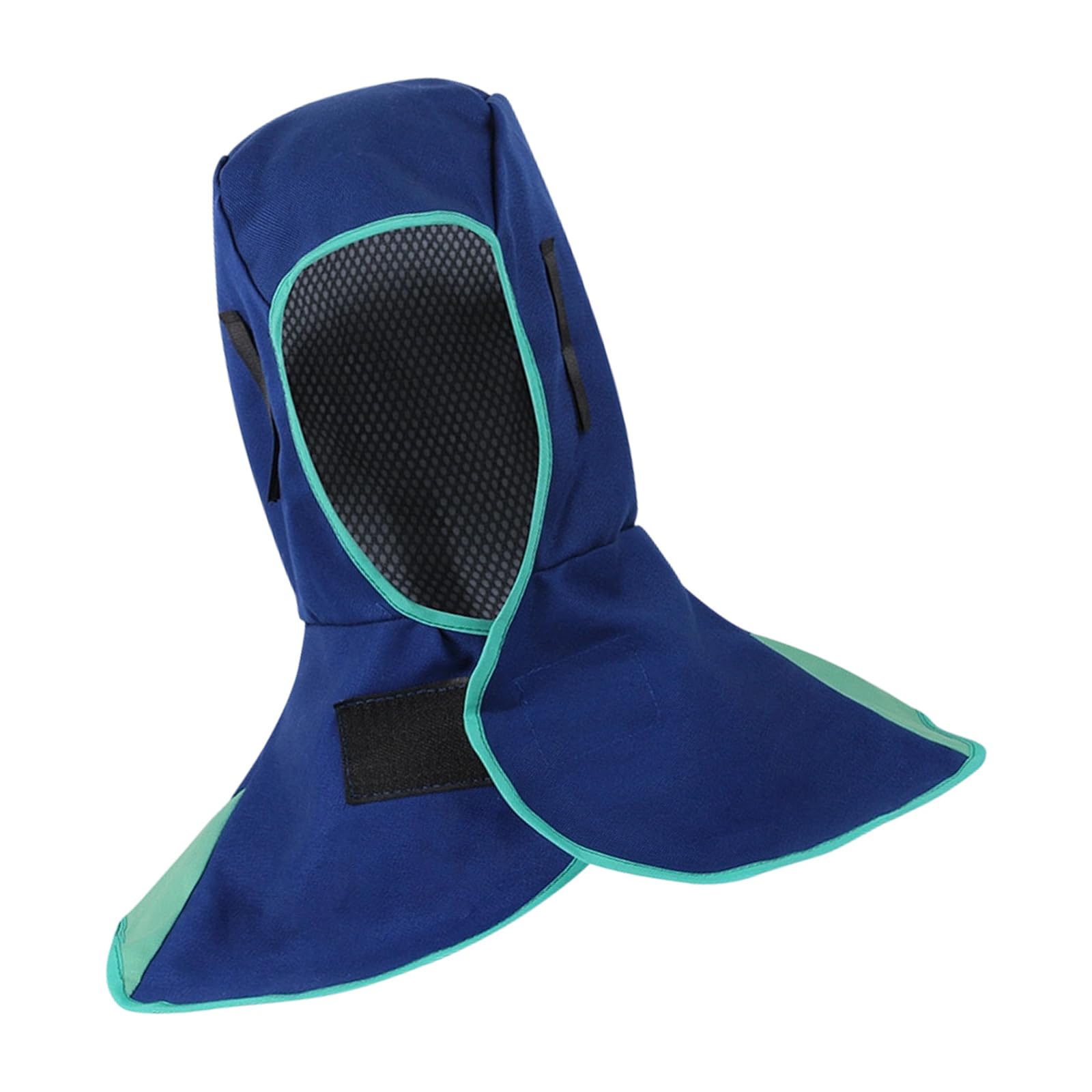 Cazstyk Blue Flame Welding Head Cover With Neck Guard For Enhanced Head Cover Flame Retardant For Complete