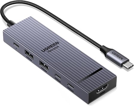 UGREEN Revodok Pro USB-C Hub 6 in 1 10Gbps 4K 60Hz HDMI