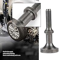 Vista 2 de Joyzan Martillo de aire alisador, herramienta de broca de cincel neumático liso, vástago de longitud extendida, brocas de acero cromado, molibdeno