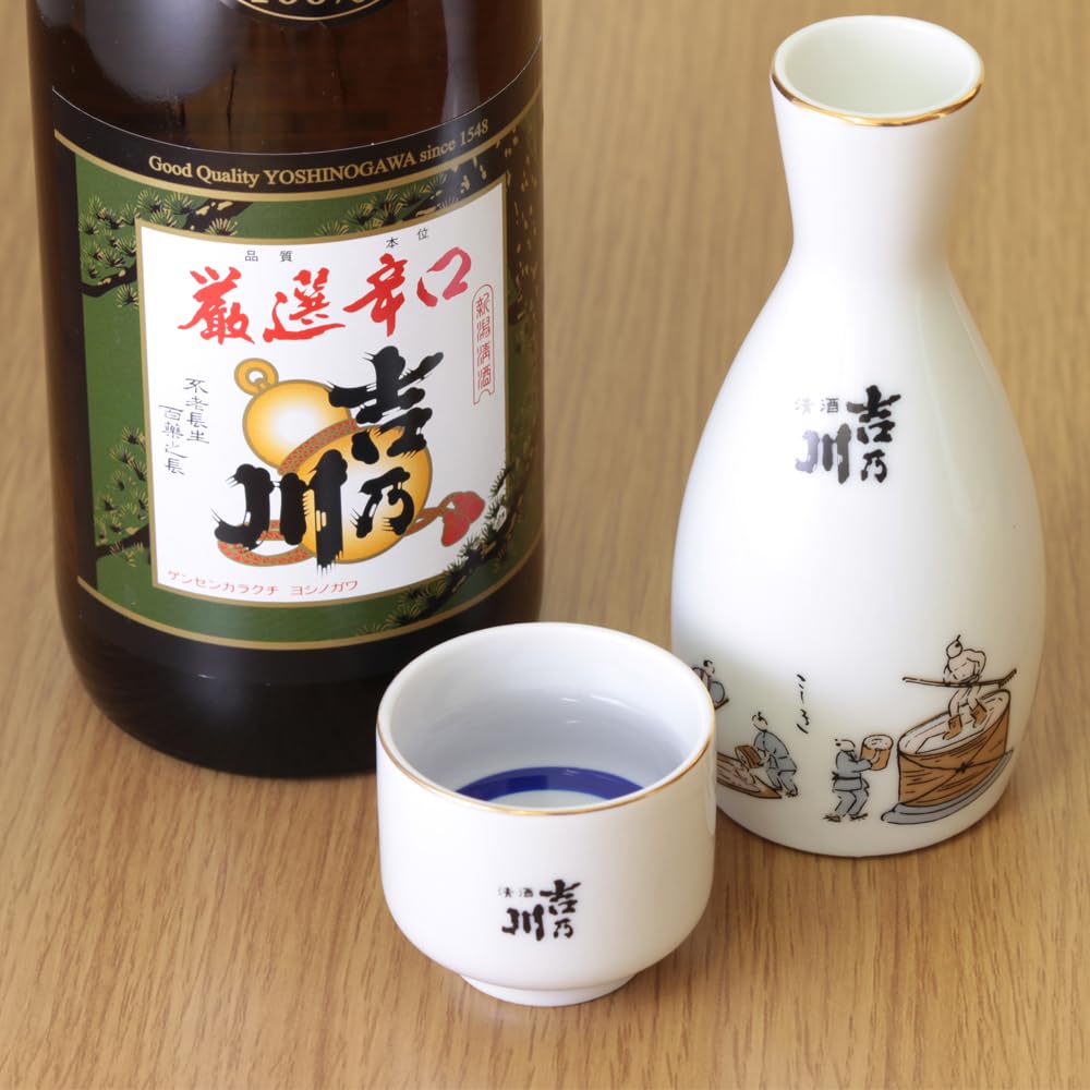 Amazon.co.jp: 厳選辛口 吉乃川 [ 日本酒 新潟県 1800ml ] : 食品