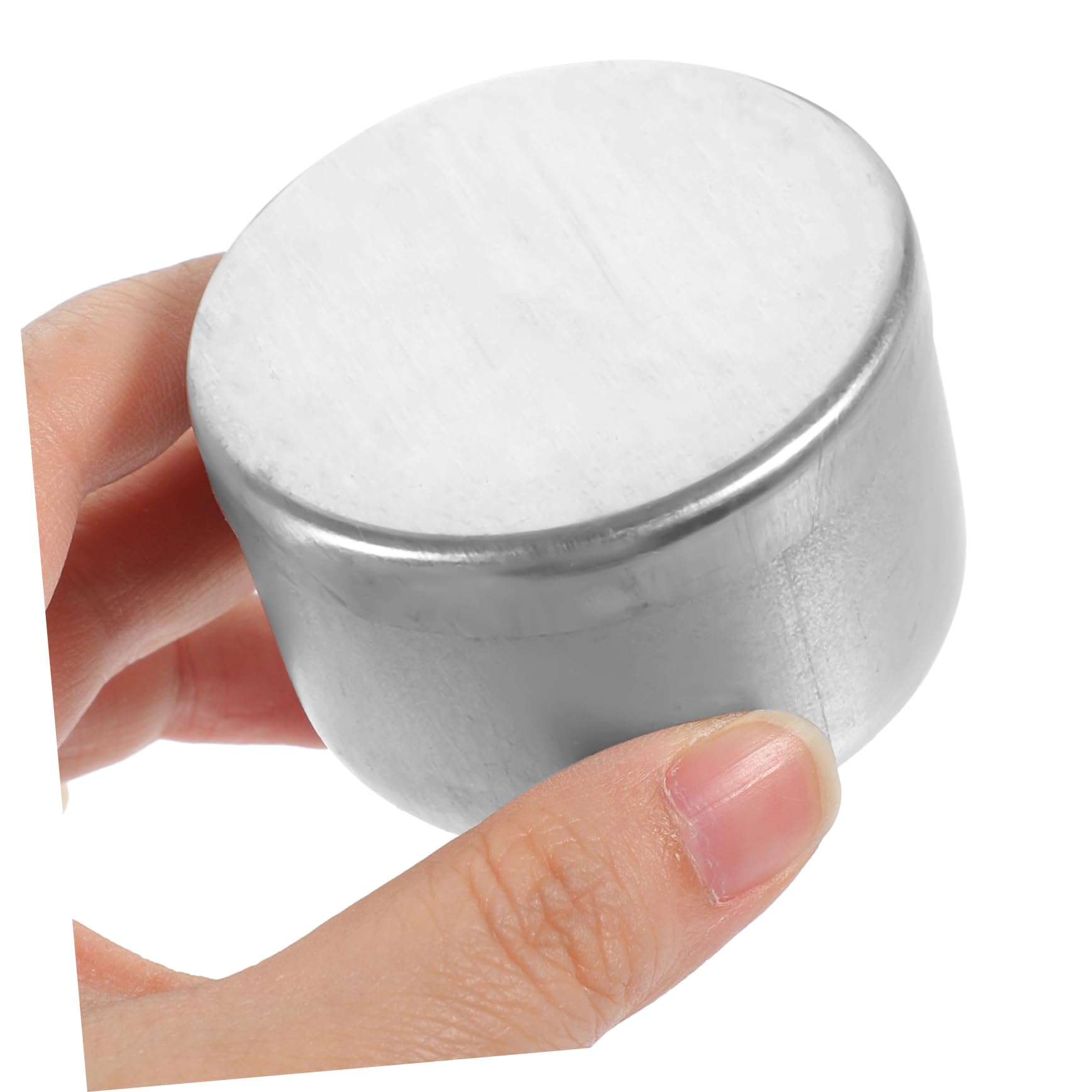 HAWILLOSCH Small Soil Holder Aluminum Weighing Boxes Round Containers for Accurate Soil Water Content Measurement