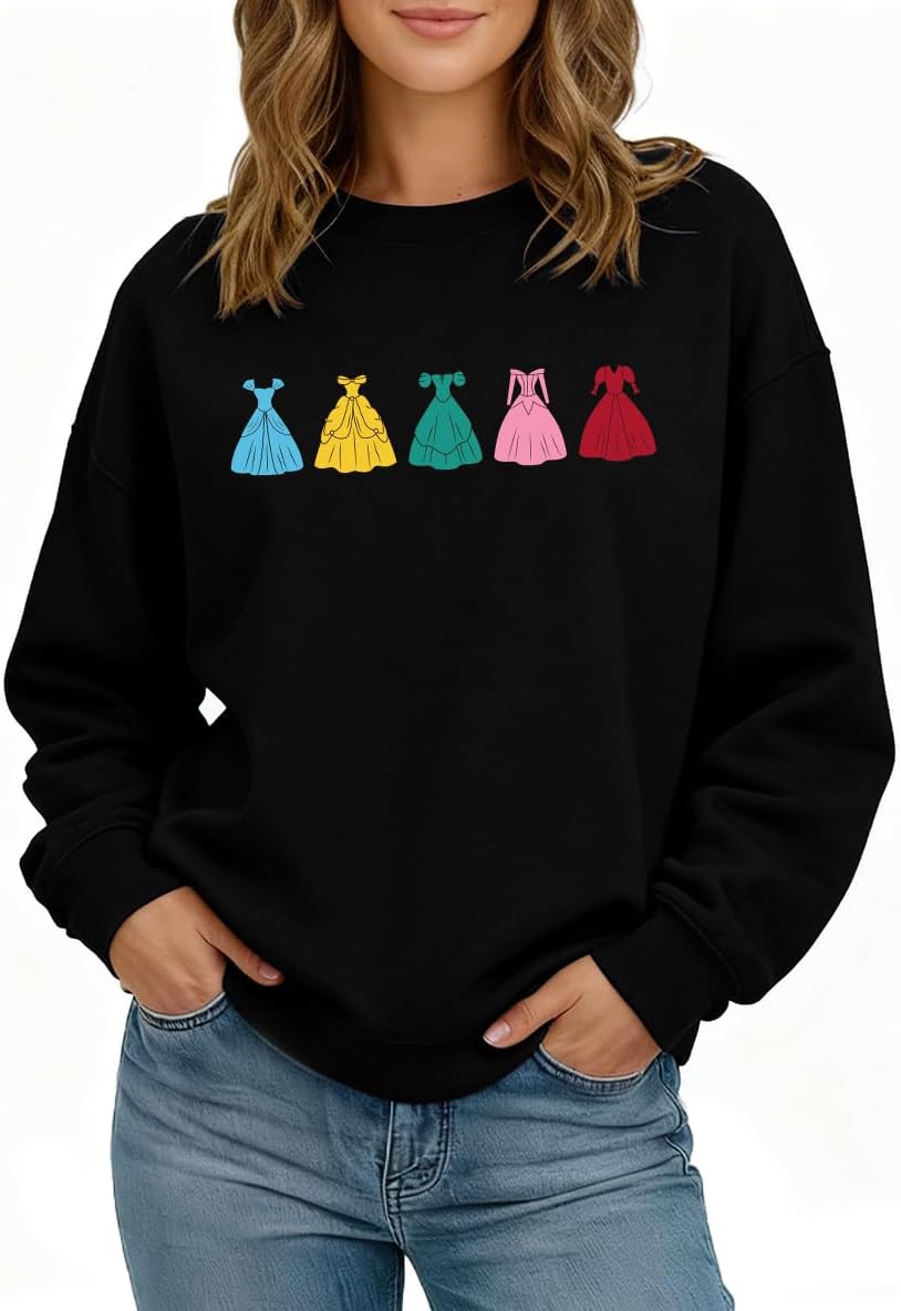 Magic Kingdom Sweatshirts for Women Practical Magic Sweatshirt Graphic Sweatshirt Family Vacation Sweater