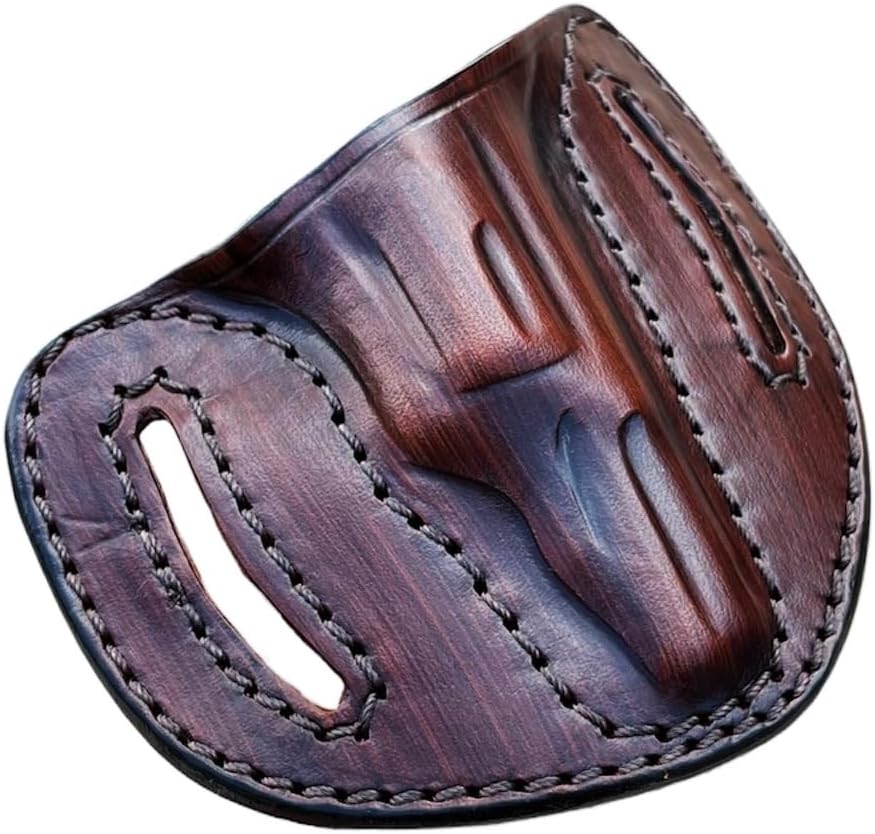 Leather Belt Holster for North American Arms 22 LR, NAA 22 LR Mini Revolver Holster, Handmade