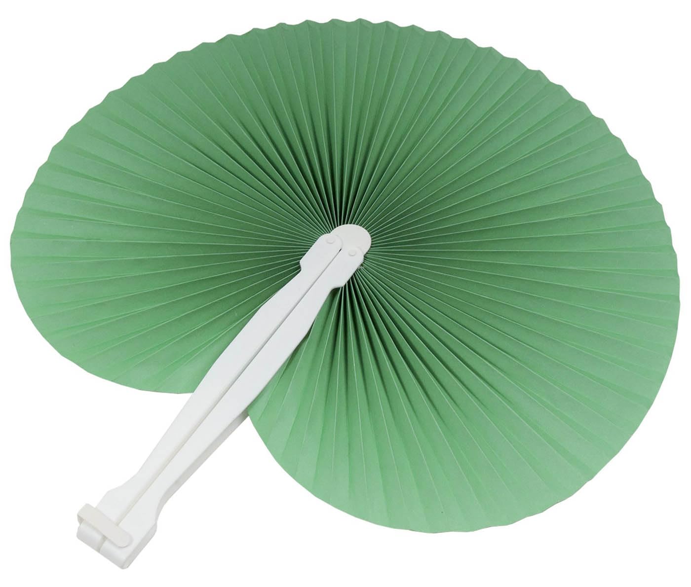 Generico 100 Ventagli Arcobaleno 20 Bianchi - 20 Rossi - 20 Verde - 20 Gialli - 20 Arancioni (24cm -26 cm) da Borsetta Matrimonio Segnaposto Bomboniera