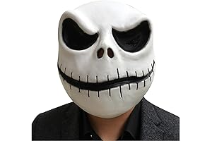 Terrifying Jack Skellington Mask - Unleash the Nightmare Before Christmas