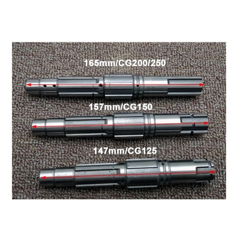 Contraeje de motor para triciclo CG250 con engranaje resistente de 165mm 2