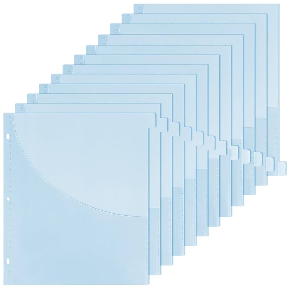 misakiページ Amazon.com: Paper Junkie 12 Sets Pink 8 Tab Dividers for 3