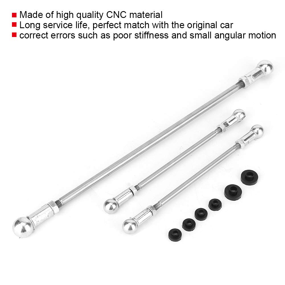 ®︎ Akozon 3Pcs Gear Linkage Rod Kit 245283 2452 / E1 Replacement for