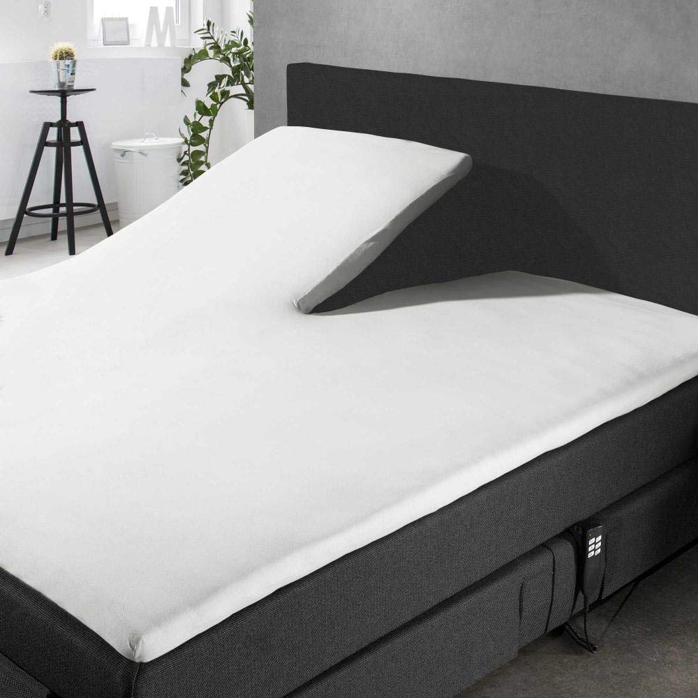 Elegance Topper Hoeslaken Katoen Perkal - zwart