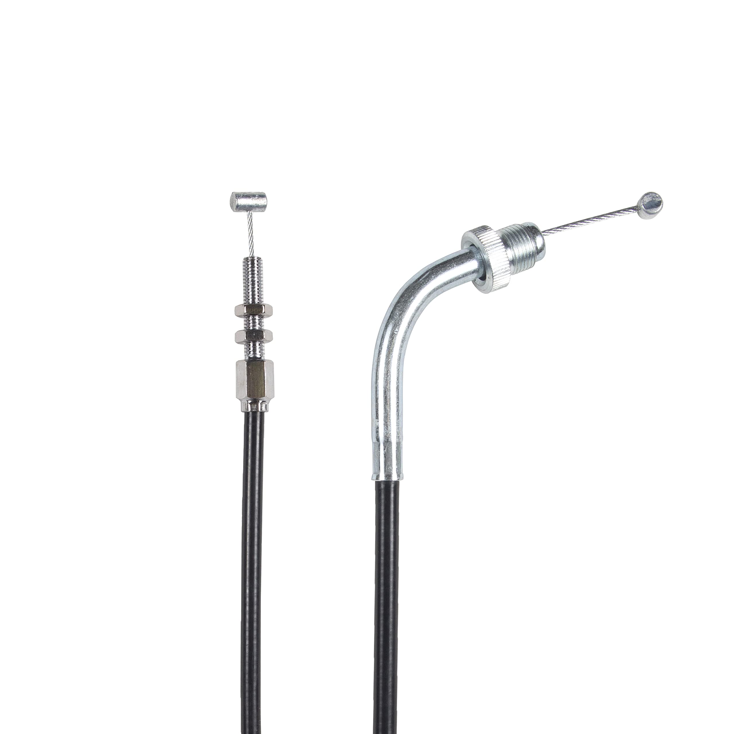 MOTOMASTER Cavo acceleratore per moto A (aperto) allungato (+5,90 pollici/ 15 cm) compatibile con Honda VT 750 C/VT 750 C2 Shadow/ 17910-MBA-000