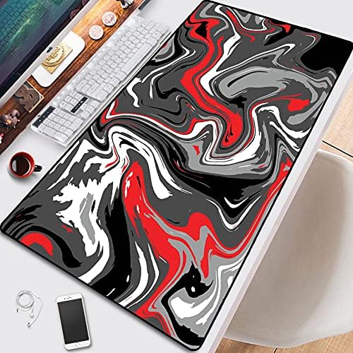 Strata Liquid Computer Mouse Pad Gaming Mousepad Abstract Large 900x400
