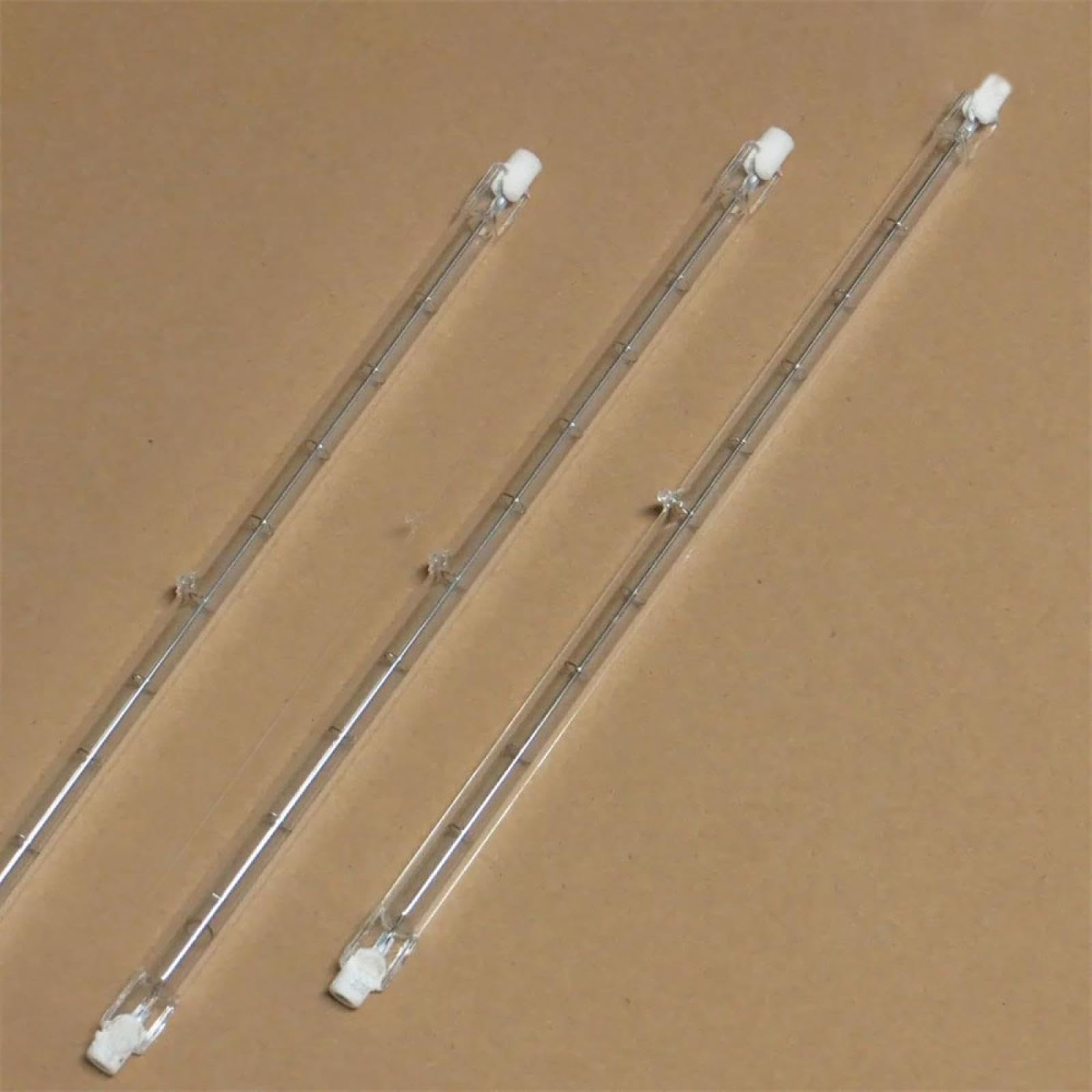 R7S 333mm 2000W 230V Halogen Flutlicht Glühlampen J333 1000W Dimmbar J-Typ doppelseitig gesockelt warmweiß 10PC 1000W