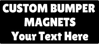 Custom Magnetic Bumper Customizable Magnet ❚ Design Your Own Custom Magn...