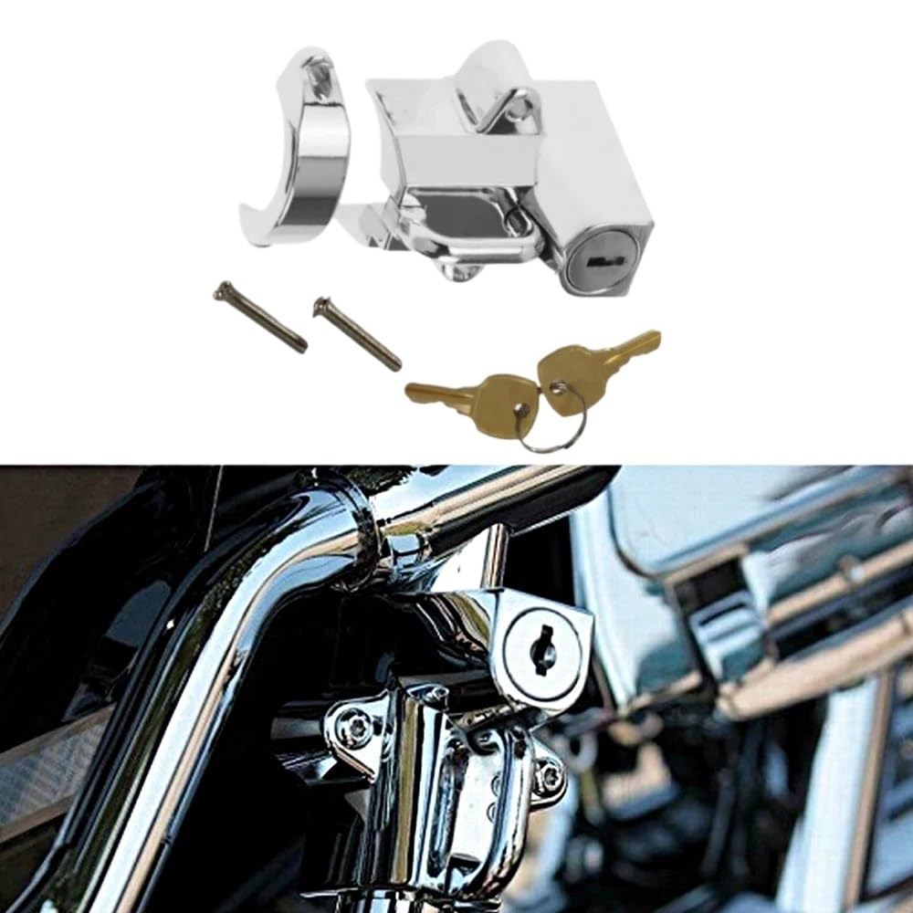 Blokada antykradzieżowa do kasku motocyklowego, stała blokada do kasku Harley, Davidson, Street, Glide, Touring, 22-32 mm, akcesoria motocyklowe