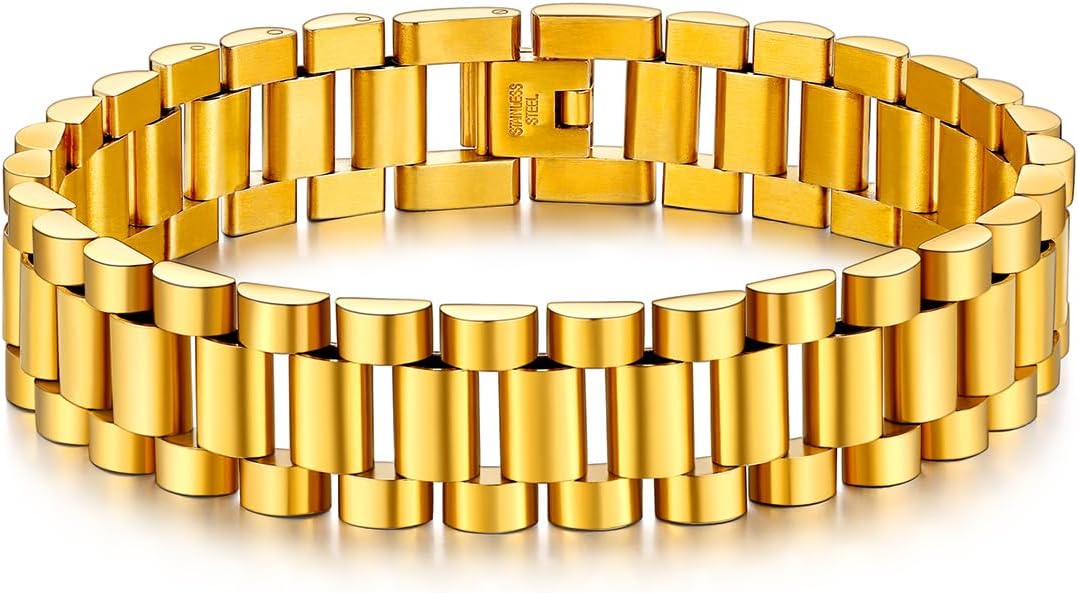 18k gold rolex bracelet Clearance
