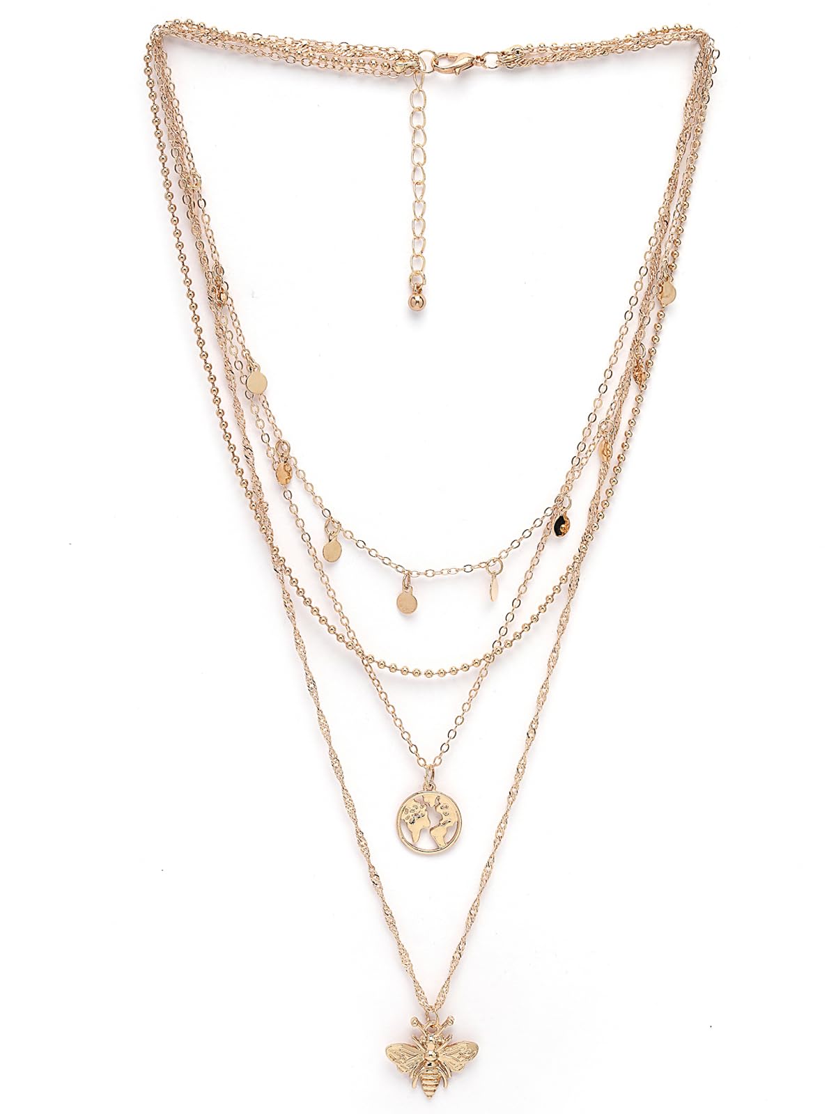 Scintillare By Sukkhi Innovative Stylish Gold Plated Multilayered Pendant Necklace for Women & Girls |Birthday Gift for Girls And Women Anniversary Gift for Wife| Gifts Collection|N106619 (B0CQFXG4T4) Amazon Price History, Amazon Price Tracker
