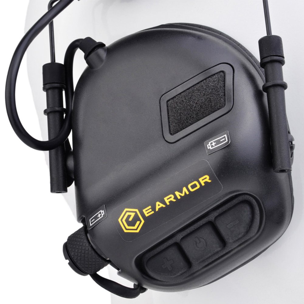 Electronic Hearing Protection Auricolare paraorecchie con ingresso AUX serie M31 sopprime Nocivo rumore Gunshot ampliando suoni di basso livello