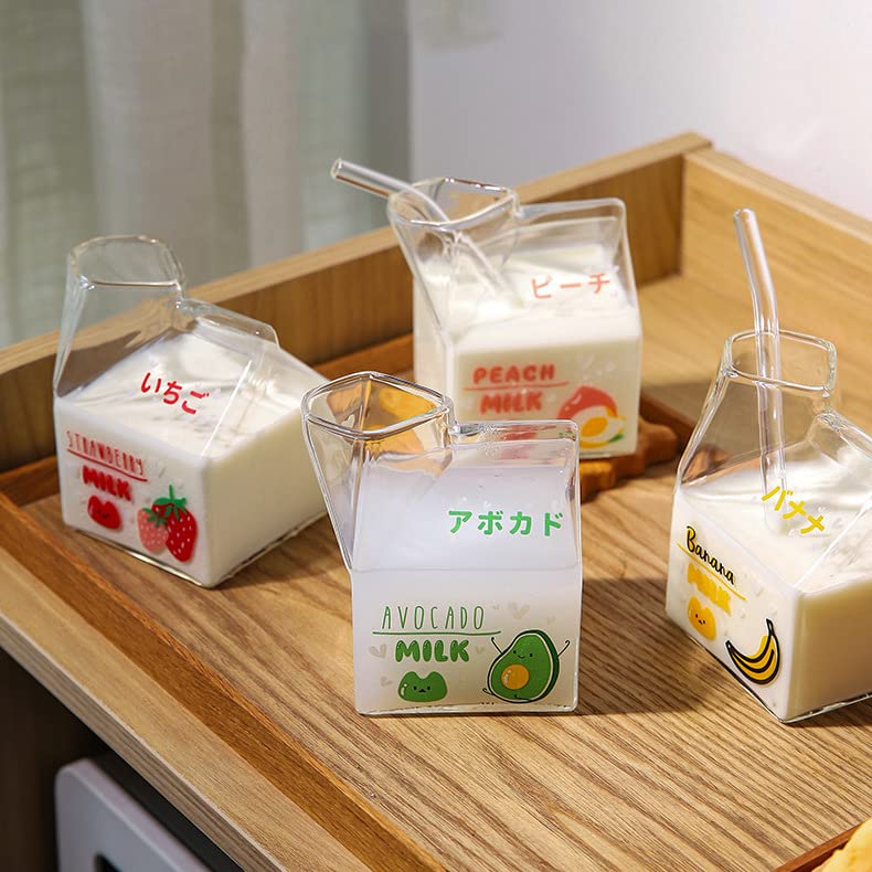 Amazon｜カップ、牛乳パックグラス、角型牛乳パックカップ、高ホウケイ
