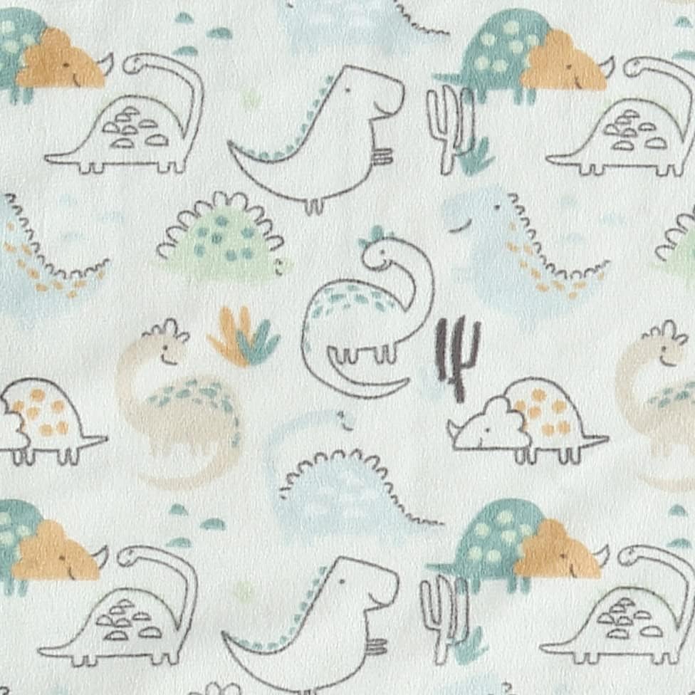 CREVENT Fuzzy Baby Nursery Blanket for Boys Soft Plush Receiving Gift for Newborns, All Season Use - Dinosaur 30x40 Inches - Image 6