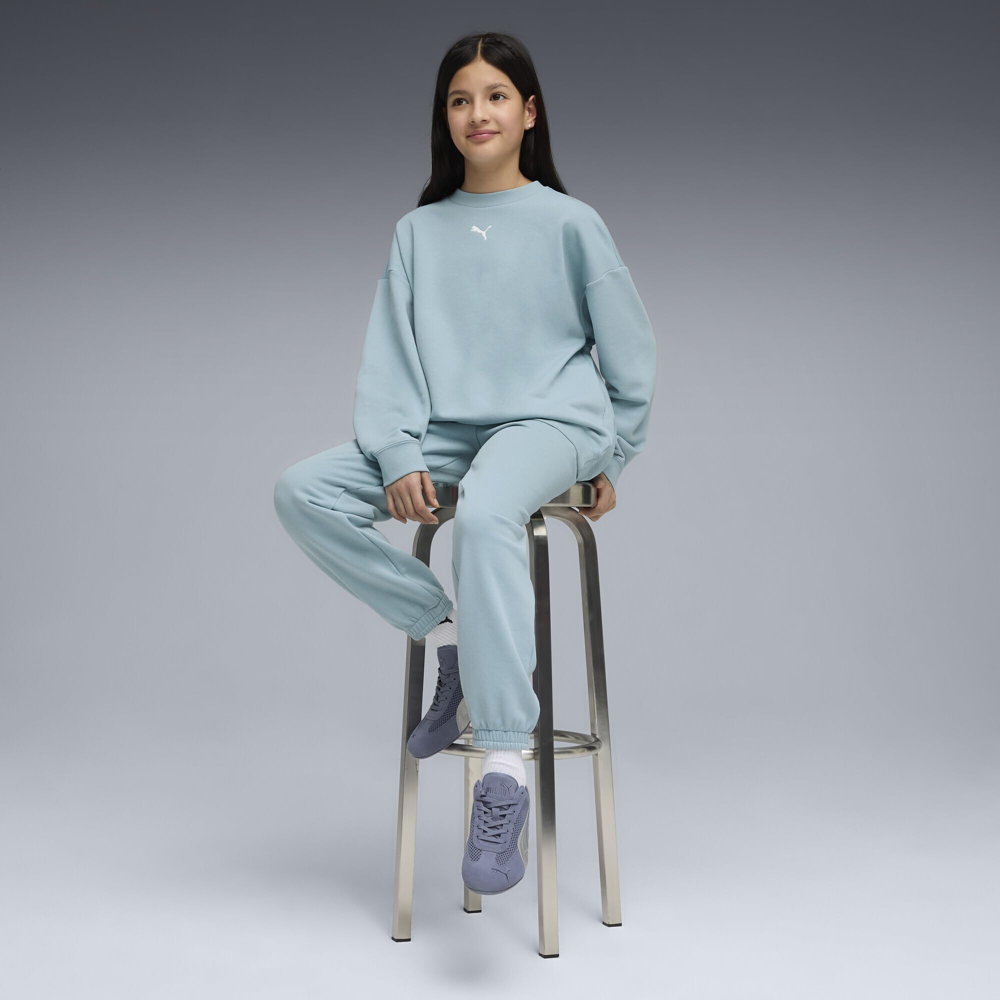 PUMA Mädchen Oversized Trainingsanzug Loungewear