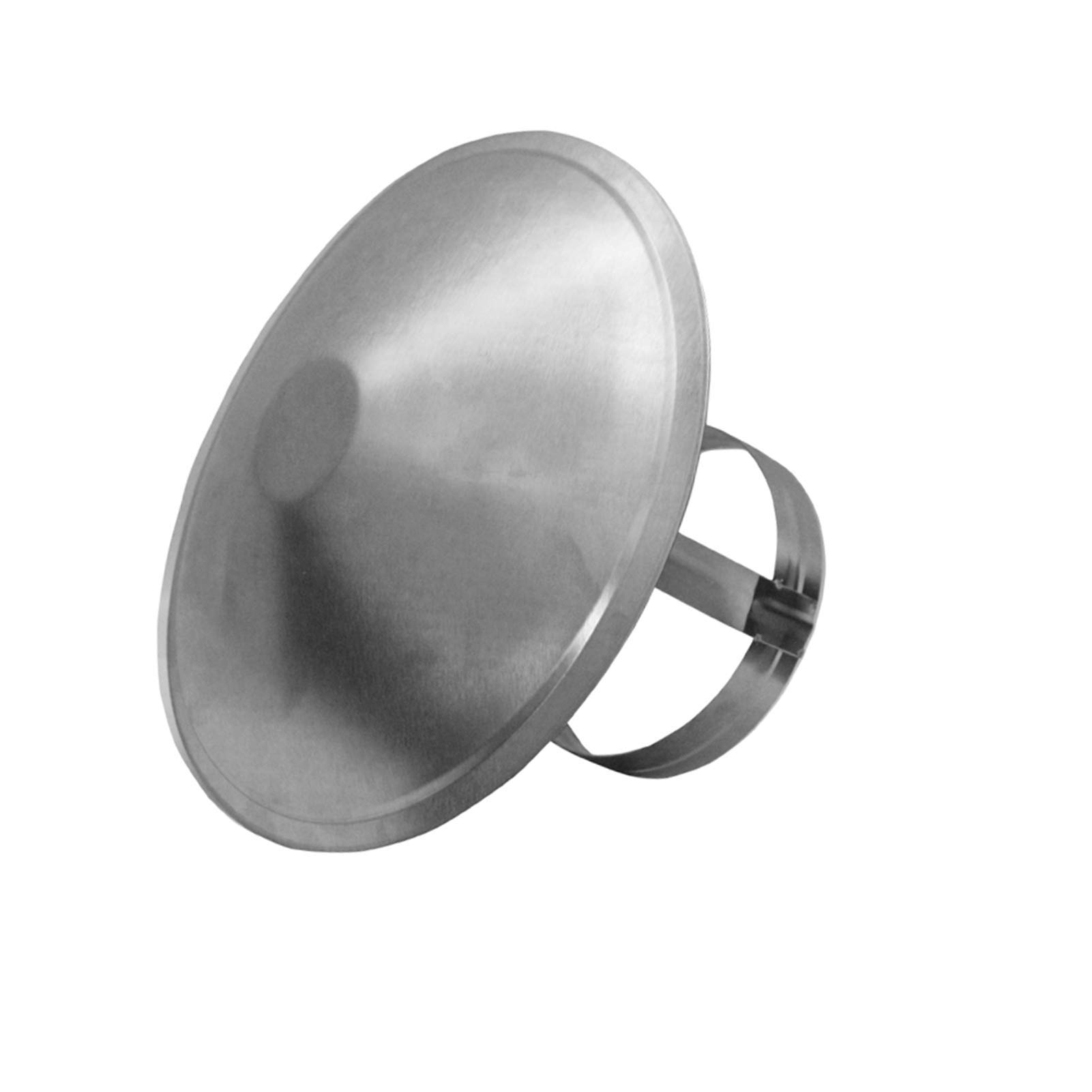 KGLHJDY Stainless Steel Chimney Cowl, Roof Cowl, Ducting, Ventilation, Cap, Rain Hat, Hood Top All Purpose Chimney Cowl,180mm