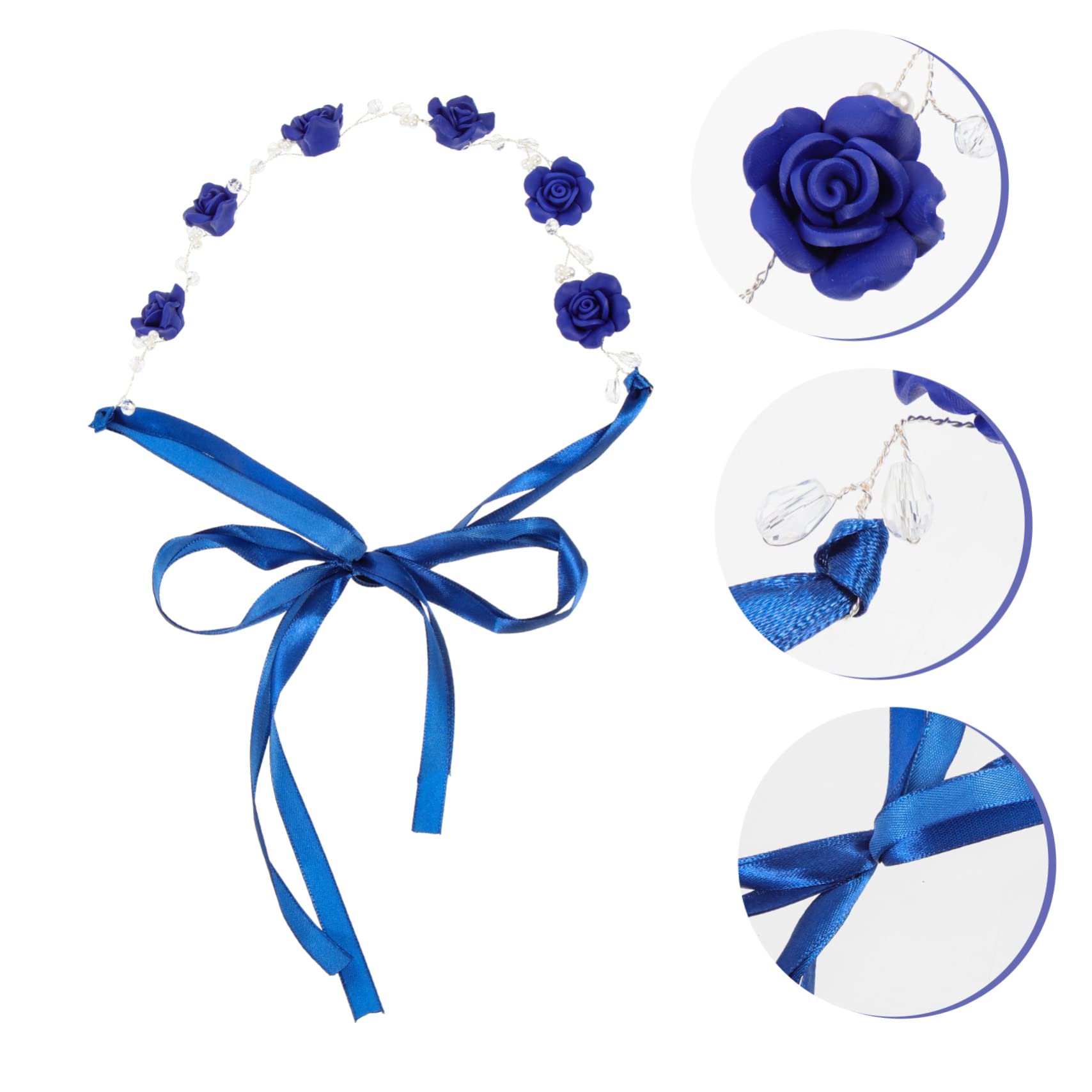 Didiseaon 5 Pz Cerchietto con strass palline per per bambini accessori per fascia da donna sposa hair charms hair jewelry decorazioni per matrimoni accessori per ragazze