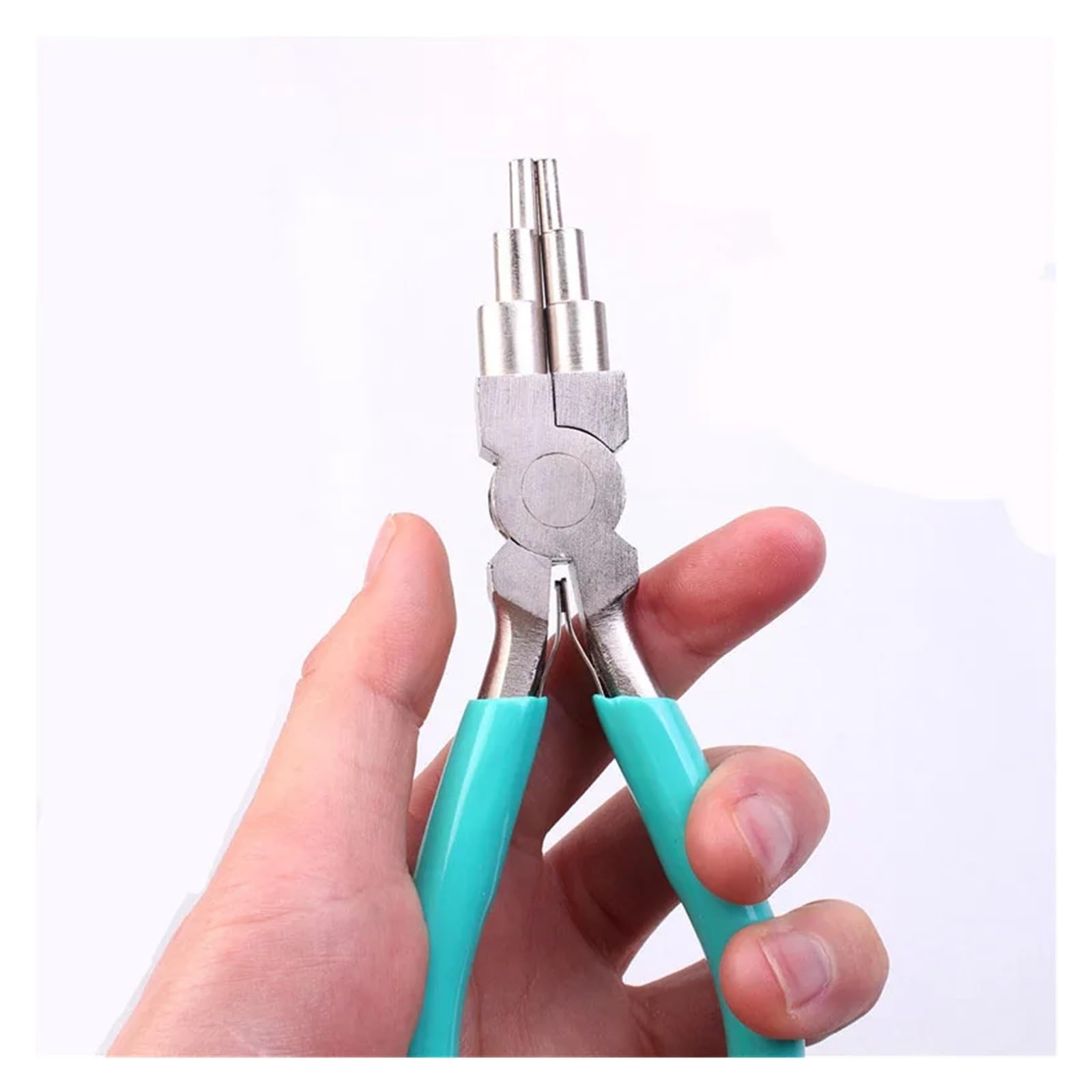 PezziPinze per Creazione Gioielli Pinza for la creazione di cauzioni, pinza for anelli multi-fase, 3,0 mm, 4, 6, 7, 9 e 10