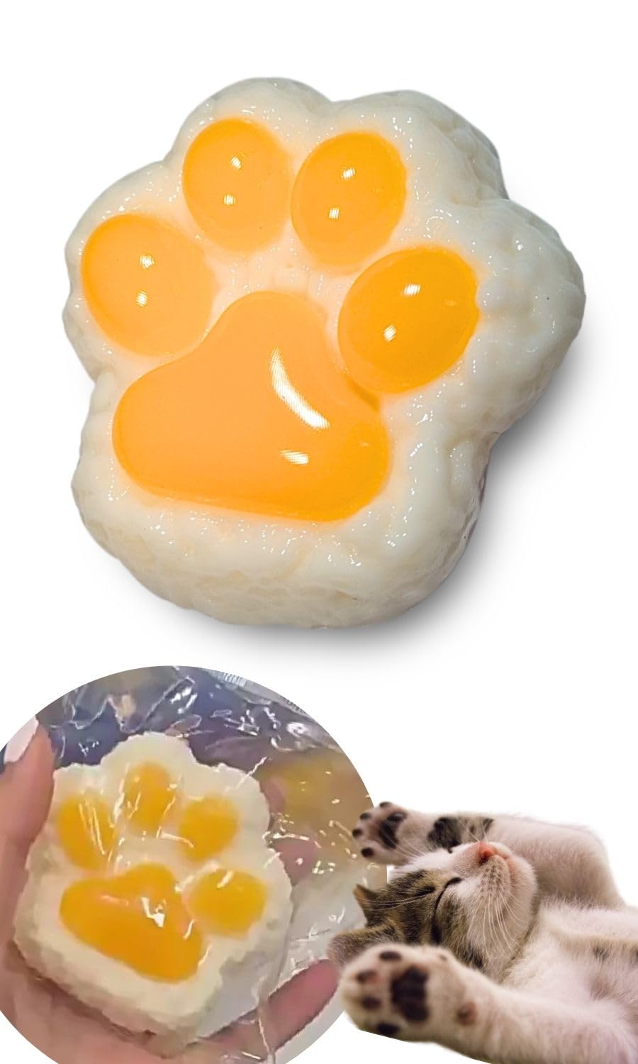 やわらかとらねこくん　ushihito　スクイーズ スクイーズ 動物 ストレス 解消 発散 可愛い やわらかい 握る