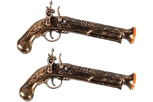 2 Pcs Pirate Pistols - The Perfect Playtime Companion!