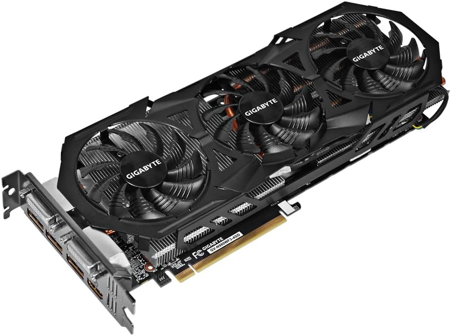 Gigabyte GV-N980WF3-4GD NVIDIA GeForce GTX 980 4GB scheda video Gigabyte GV-N980WF3-4GD NVIDIA GeForce GTX 980 4GB scheda video