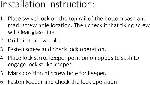 Miniatura 3 de QCAA Cerradura de banda con llave resistente, seguridad a prueba de niños, solo desbloqueo con llave, CTC 1.77 pulgadas, negro mate, paquete de 4,
