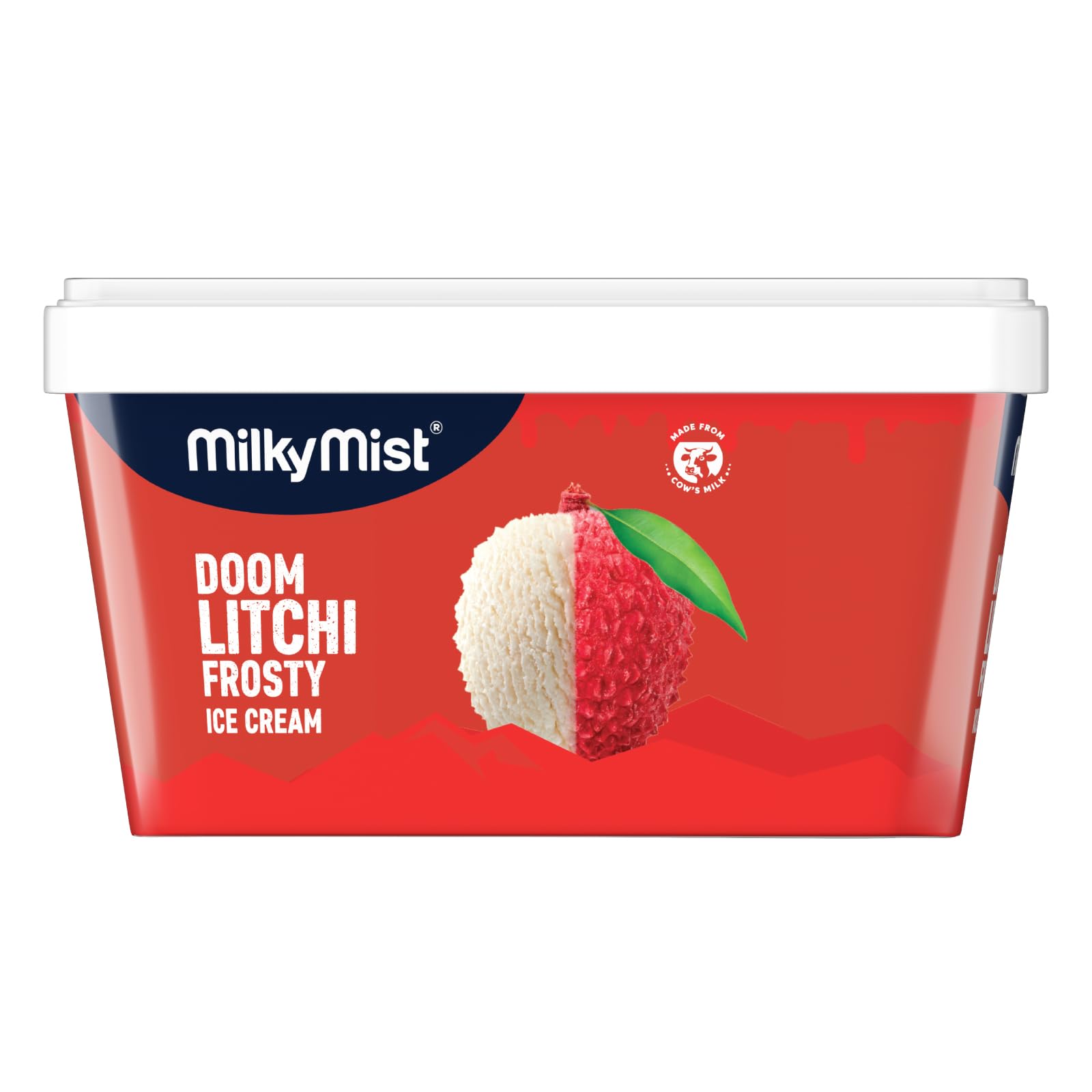 Milky Mist Doom Litchi Frosty Ice-cream, 1000ml-image-26