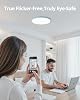Combuh LED Flush Ceiling Light Cool White 6500K, 30CM Bright 48W, IP44 Waterproof, Round Modern Lighting Fitting for Bathroom, Kitchen, Living Room, Roof, Office [Energy Class E]