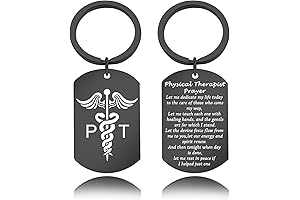 Physical Therapist Gift Physical Therapist's Prayer Keychain Physical Therapist Jewelry Physical Therapist Graduation Gift