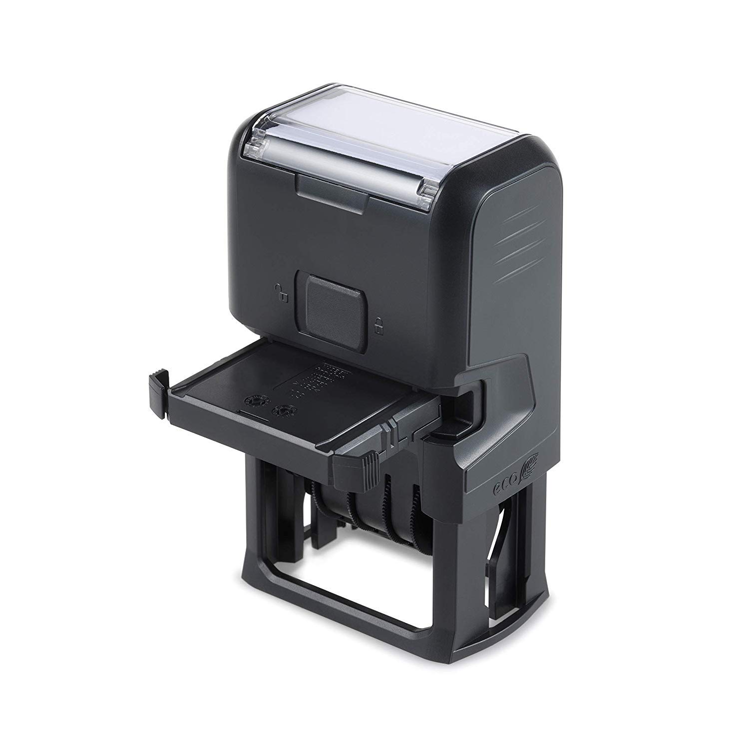Trodat 4911 Printy Sello Fórmula Comercial con Texto Español PAGADO, entintaje automático, Tamaño de la Placa de Texto 37 x 14 mm, Rojo